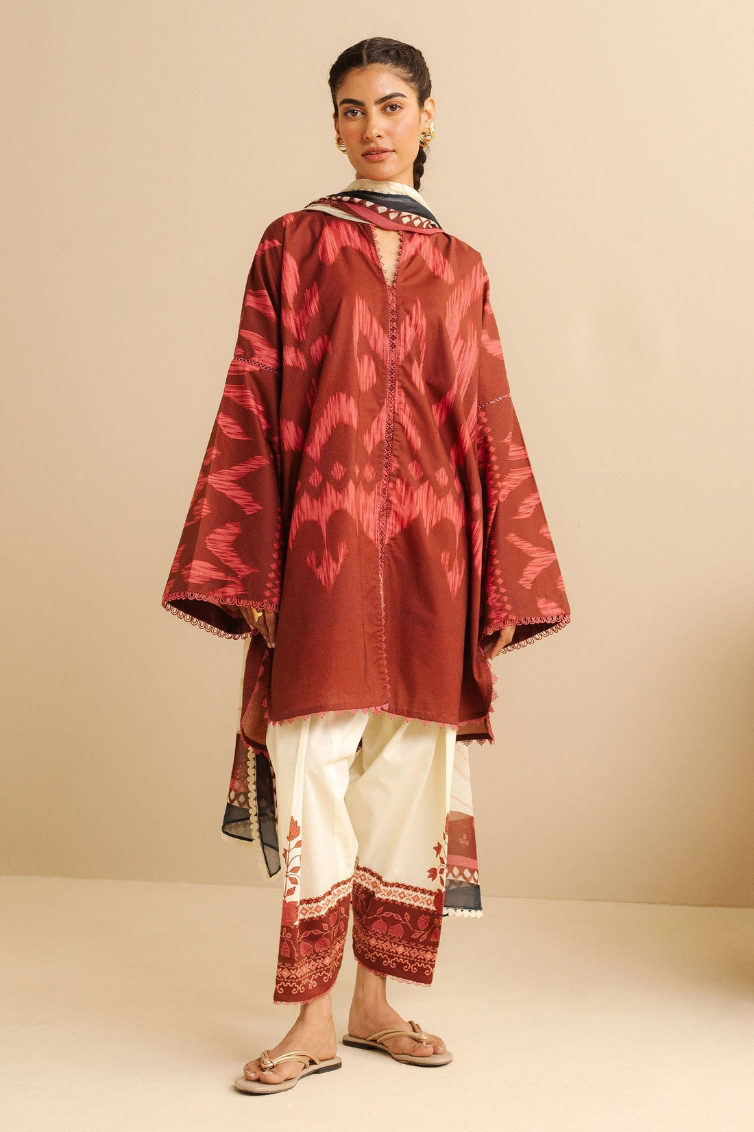 Zara Shahjahan | Coco Prints | Sila-6A by Zara Shahjahan - Designer Dress - Type: Ladies Clothes - Available at Sana Yasir - 100% Original