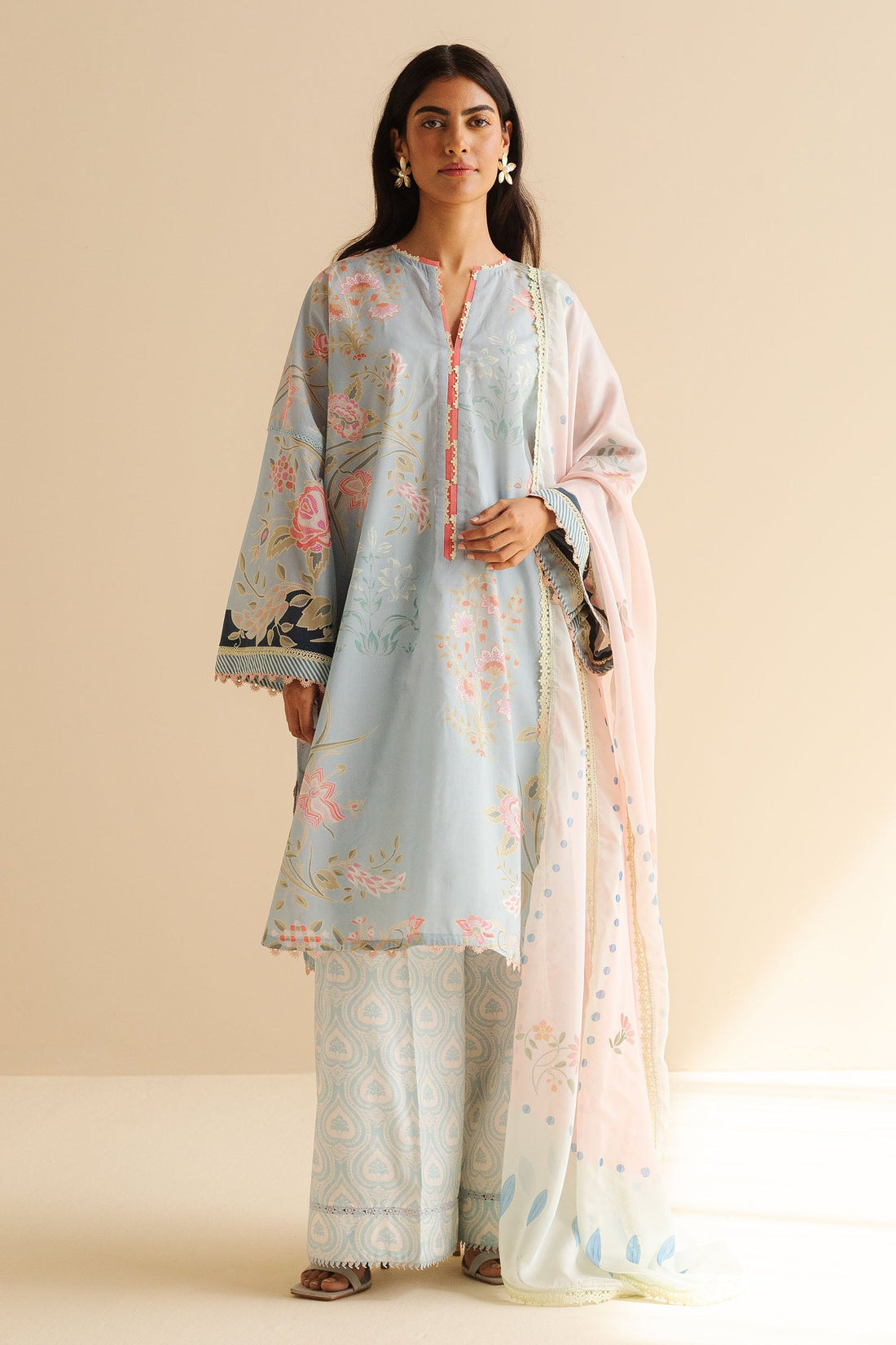 Zara Shahjahan | Coco Prints | Vara-8B by Zara Shahjahan - Designer Dress - Type: Ladies Clothes - Available at Sana Yasir - 100% Original