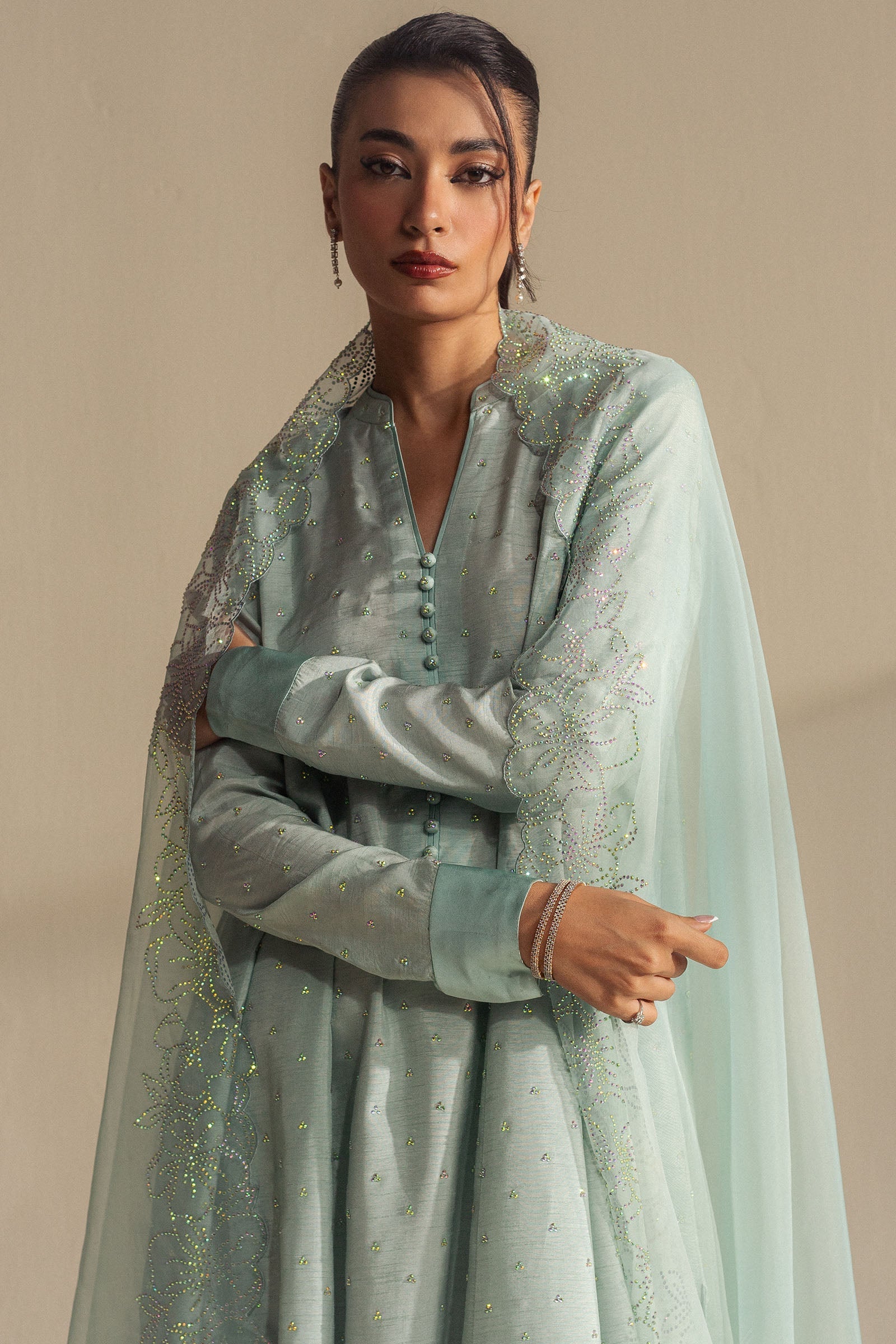 Zara Shahjahan | Fall Festive 24 | ZC-2068 by Zara Shahjahan - Designer Dress - Type: Ladies Clothes - Available at Sana Yasir - 100% Original