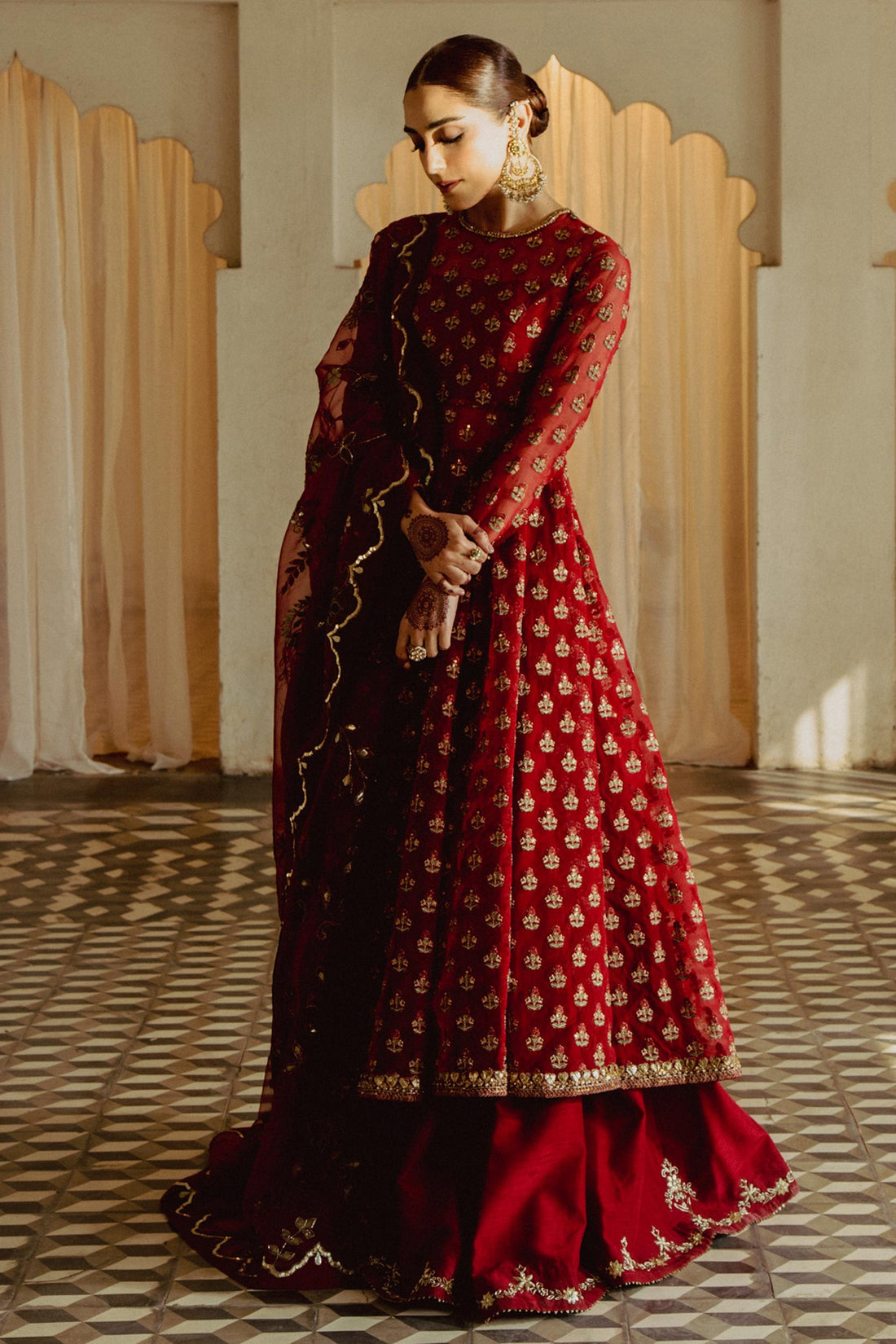 Zara Shahjahan | Bridal 2024 | GUL-MOHAR by Zara Shahjahan - Designer Dress - Type: Ladies Clothes - Available at Sana Yasir - 100% Original