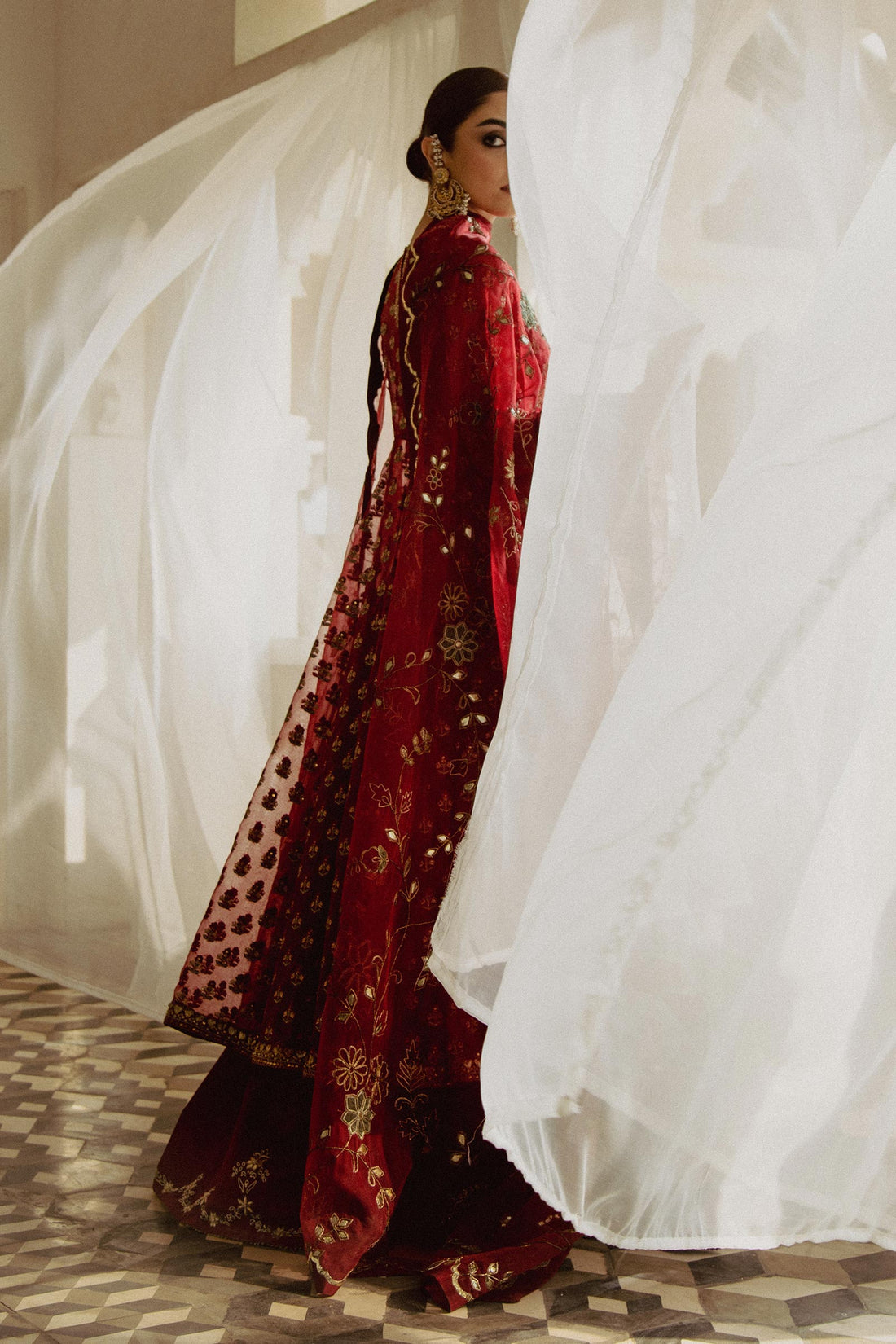 Zara Shahjahan | Bridal 2024 | GUL-MOHAR by Zara Shahjahan - Designer Dress - Type: Ladies Clothes - Available at Sana Yasir - 100% Original