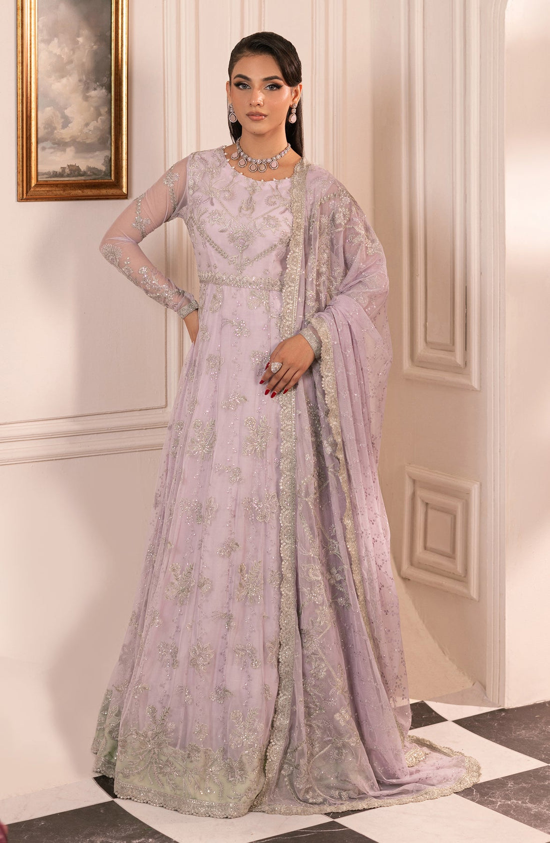 Zarif | Inayat Wedding Formals | ZRI 03 MAÃÂ�ÃÂ¢ÃÂ�ÃÂ�ÃÂ’ by Zarif - Designer Dress - Type: Ladies Clothes - Available at Sana Yasir - 100% Original