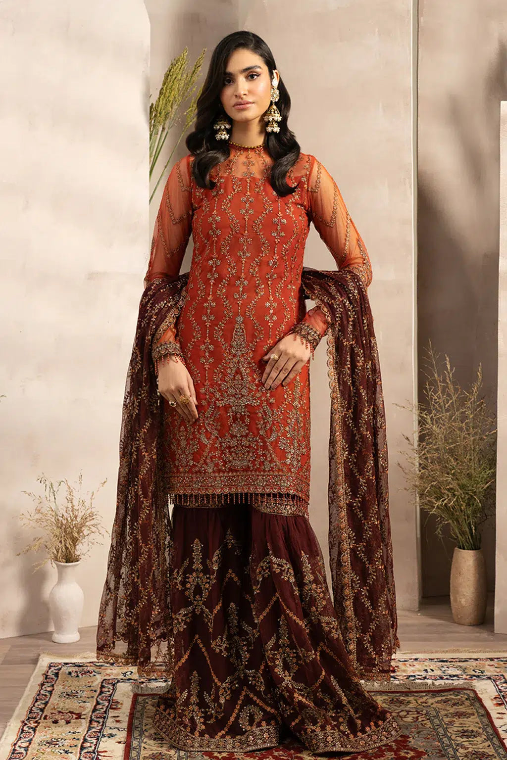 Zarif | Naqsh Festive Formals 23 | ZRN 02 AMARAH by Zarif - Designer Dress - Type: Formal - Available at Sana Yasir - 100% Original