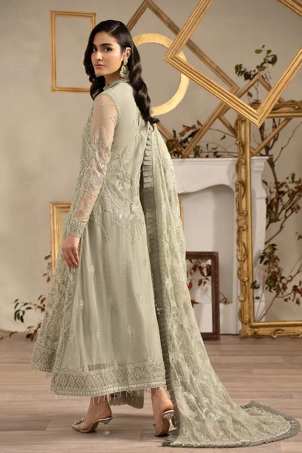 Zarif | Naqsh Festive Formals 23 | ZRN 05 PEARLY by Zarif - Designer Dress - Type: Formal - Available at Sana Yasir - 100% Original