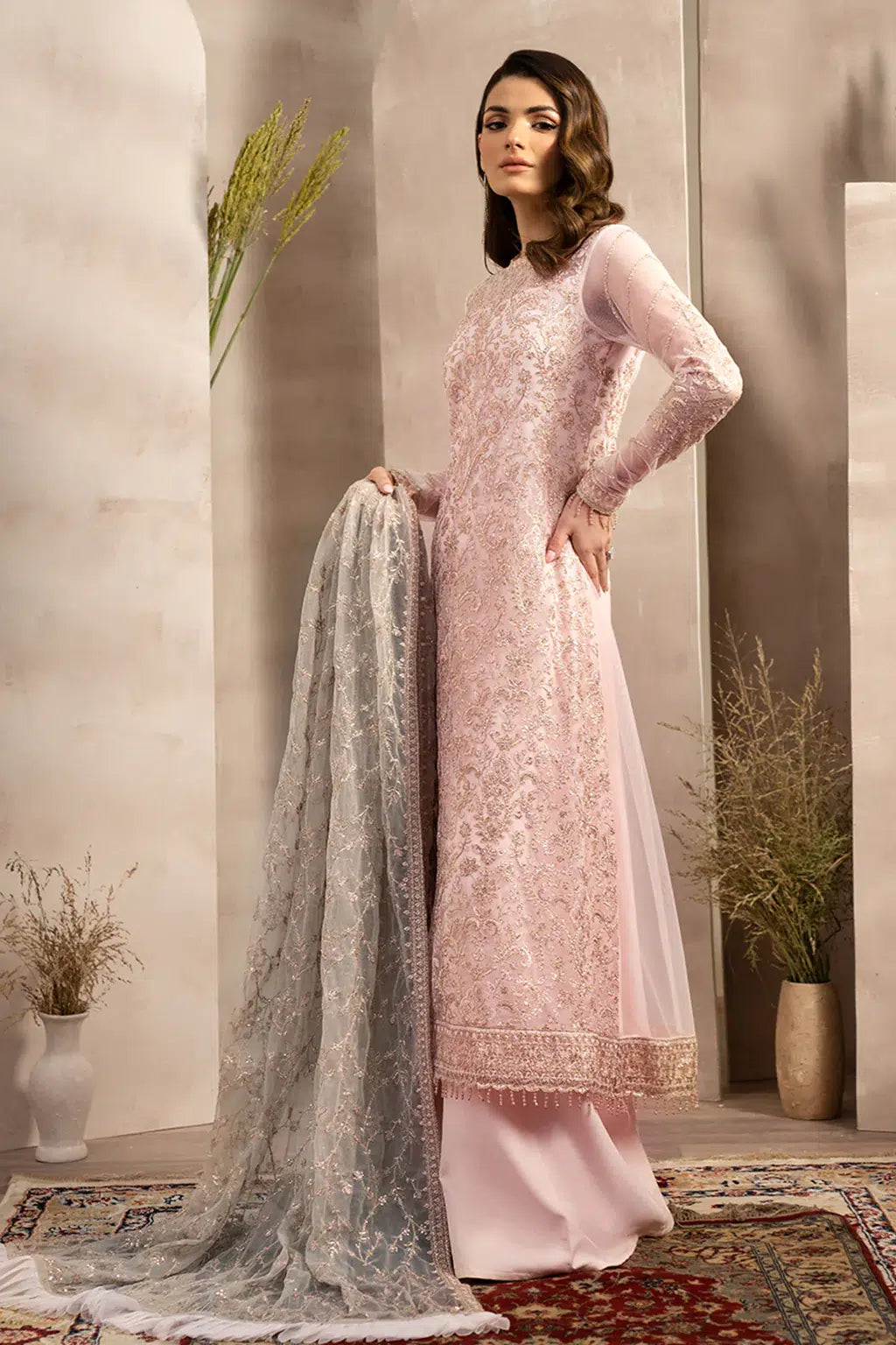 Zarif | Naqsh Festive Formals 23 | ZRN 07 LYRAH by Zarif - Designer Dress - Type: Formal - Available at Sana Yasir - 100% Original