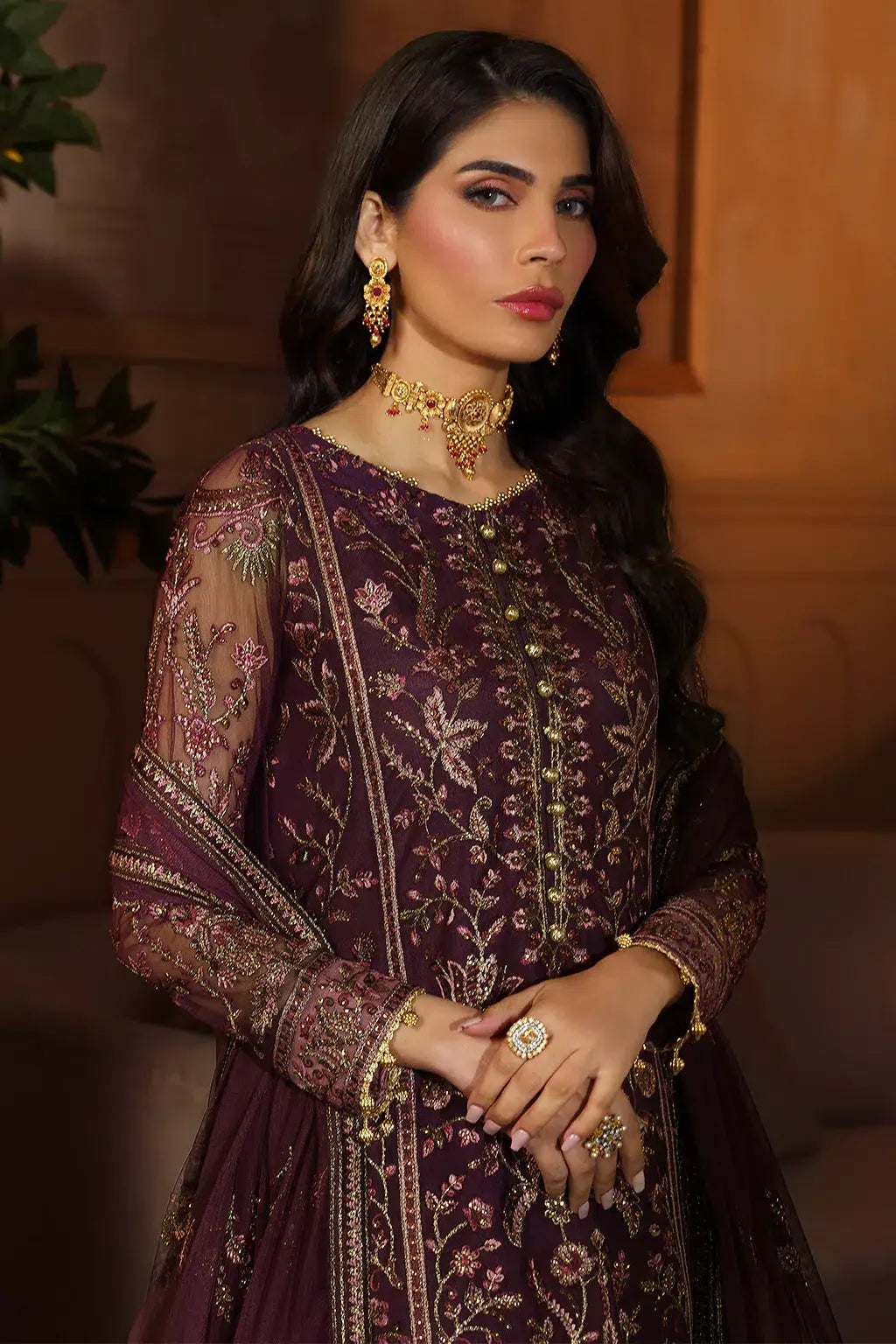 Zarif | Nauroz Festive Formals | ZFN 05 AARZOO by Zarif - Designer Dress - Type: Formal - Available at Sana Yasir - 100% Original