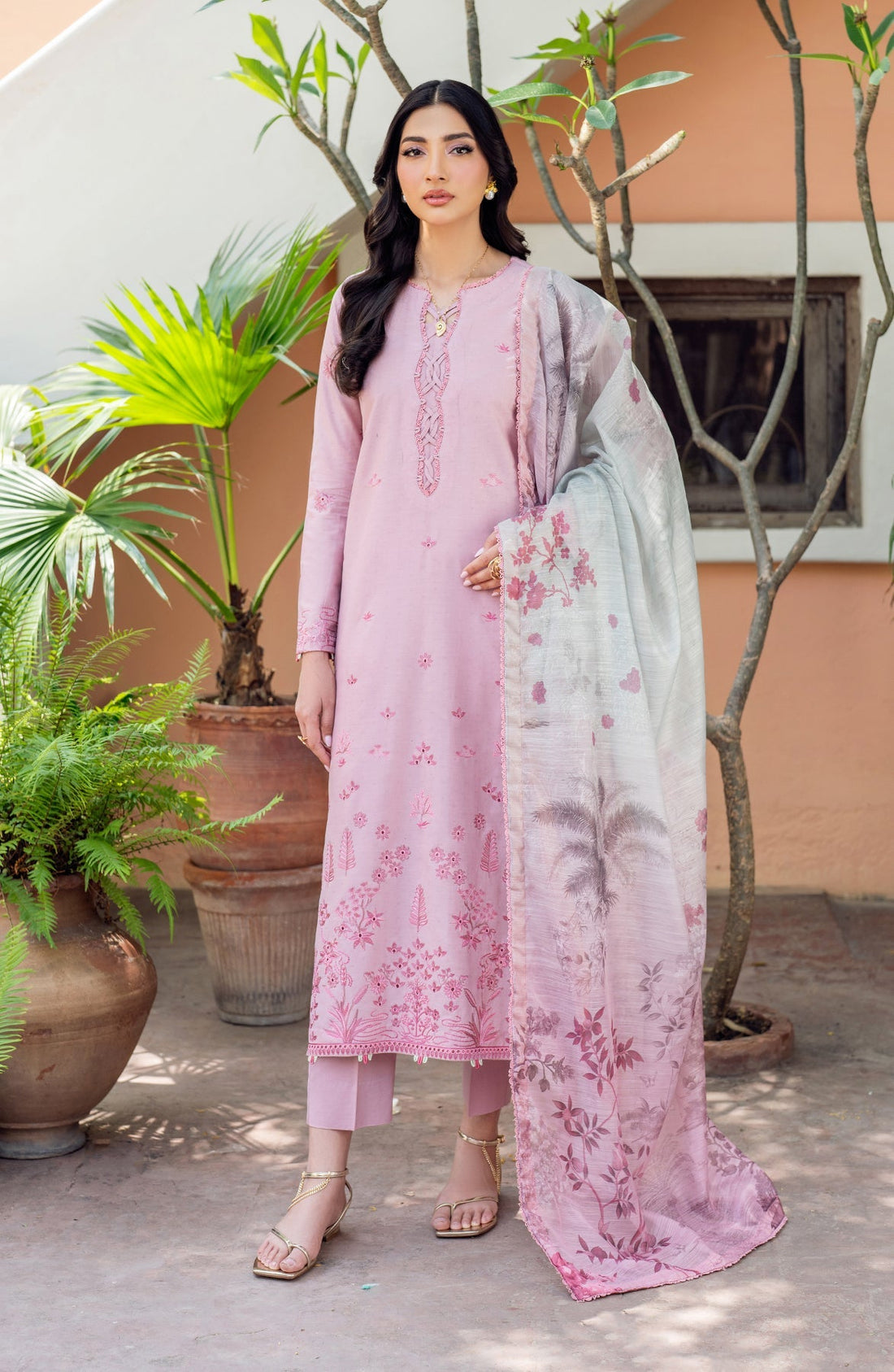 Zarif | Nura Textured Lawn 25 | JEEM by Zarif - Designer Dress - Type: Ladies Clothes - Available at Sana Yasir - 100% Original