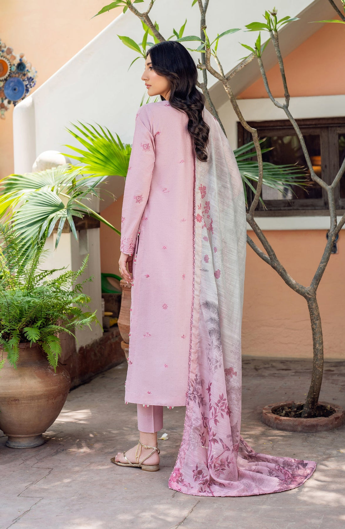 Zarif | Nura Textured Lawn 25 | JEEM by Zarif - Designer Dress - Type: Ladies Clothes - Available at Sana Yasir - 100% Original