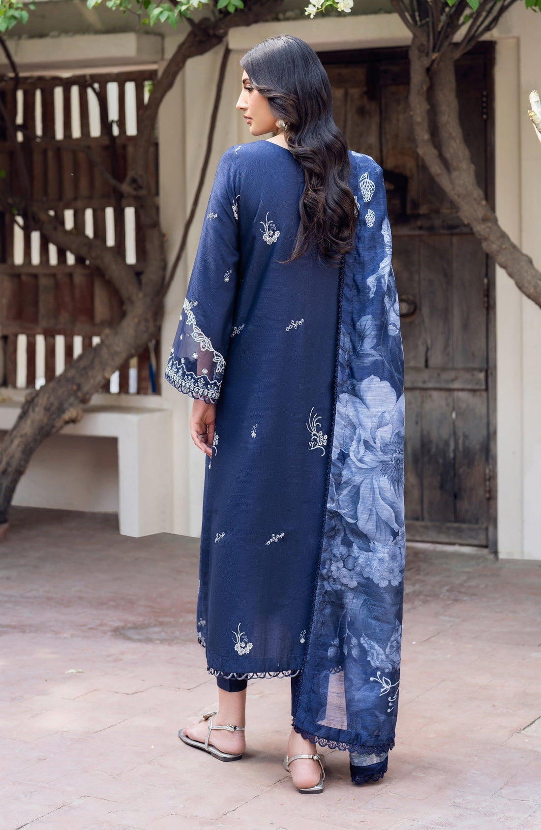 Zarif | Nura Textured Lawn 25 | SEERUM by Zarif - Designer Dress - Type: Ladies Clothes - Available at Sana Yasir - 100% Original