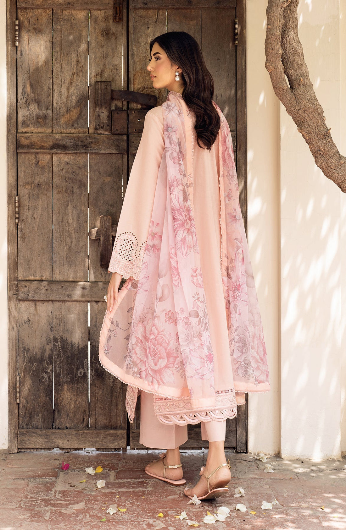 Zarif | Nura Textured Lawn 25 | VIYANA by Zarif - Designer Dress - Type: Ladies Clothes - Available at Sana Yasir - 100% Original