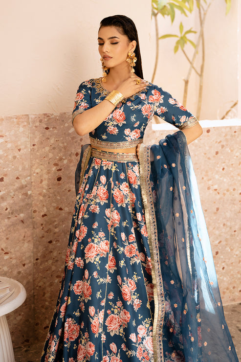 Zarposh | Elara Formals | Charmeuse by Zarposh - Designer Dress - Type: Formal - Available at Sana Yasir - 100% Original