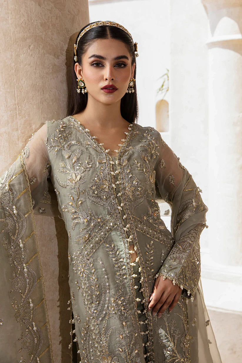 Zarposh | Jahanara Wedding Formals | Mushk by Zarposh - Designer Dress - Type: Formal - Available at Sana Yasir - 100% Original