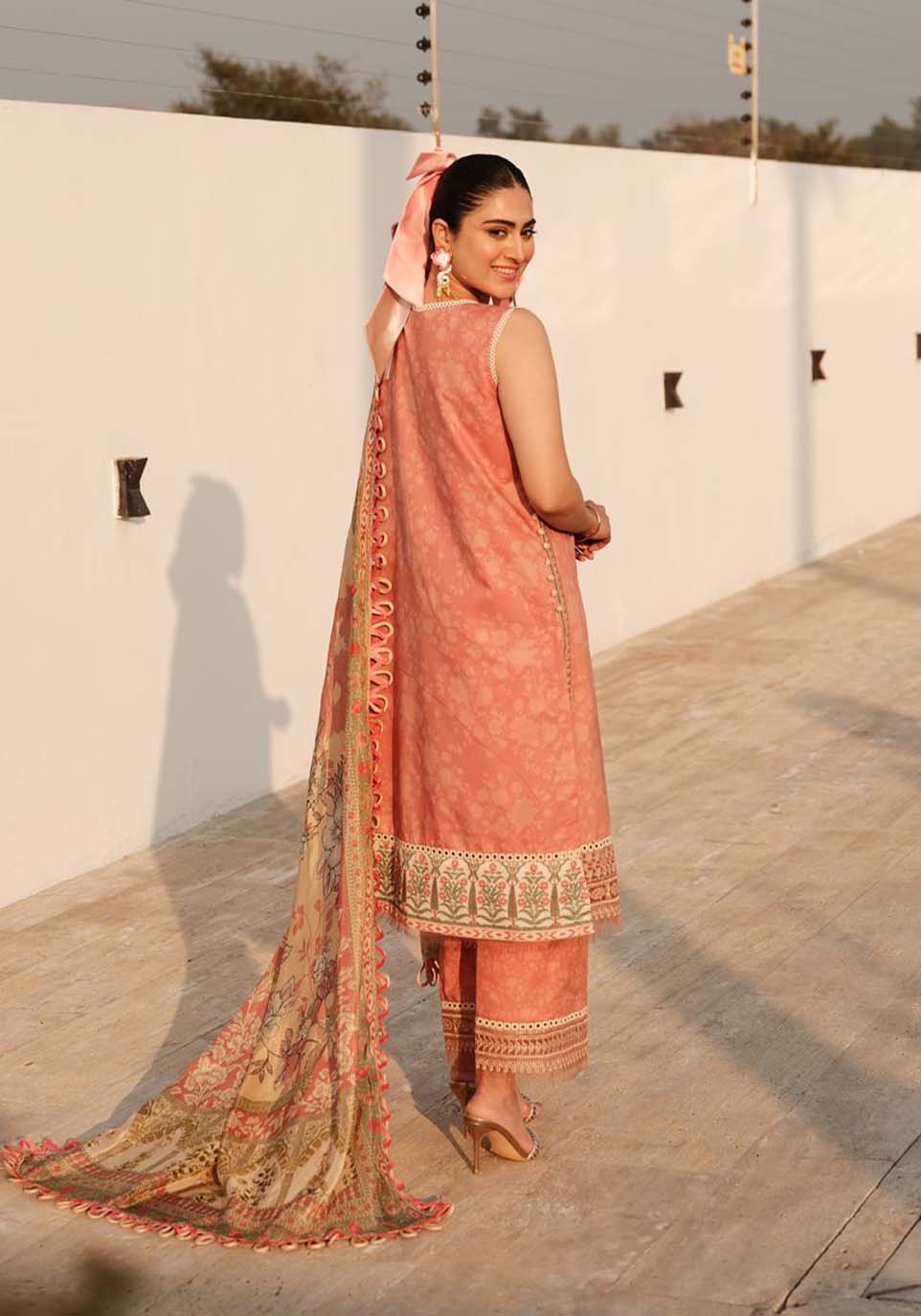 Zarqash | Luxe Lawn 24 | ZQ 4 by Zarqash - Designer Dress - Type: Luxury - Available at Sana Yasir - 100% Original