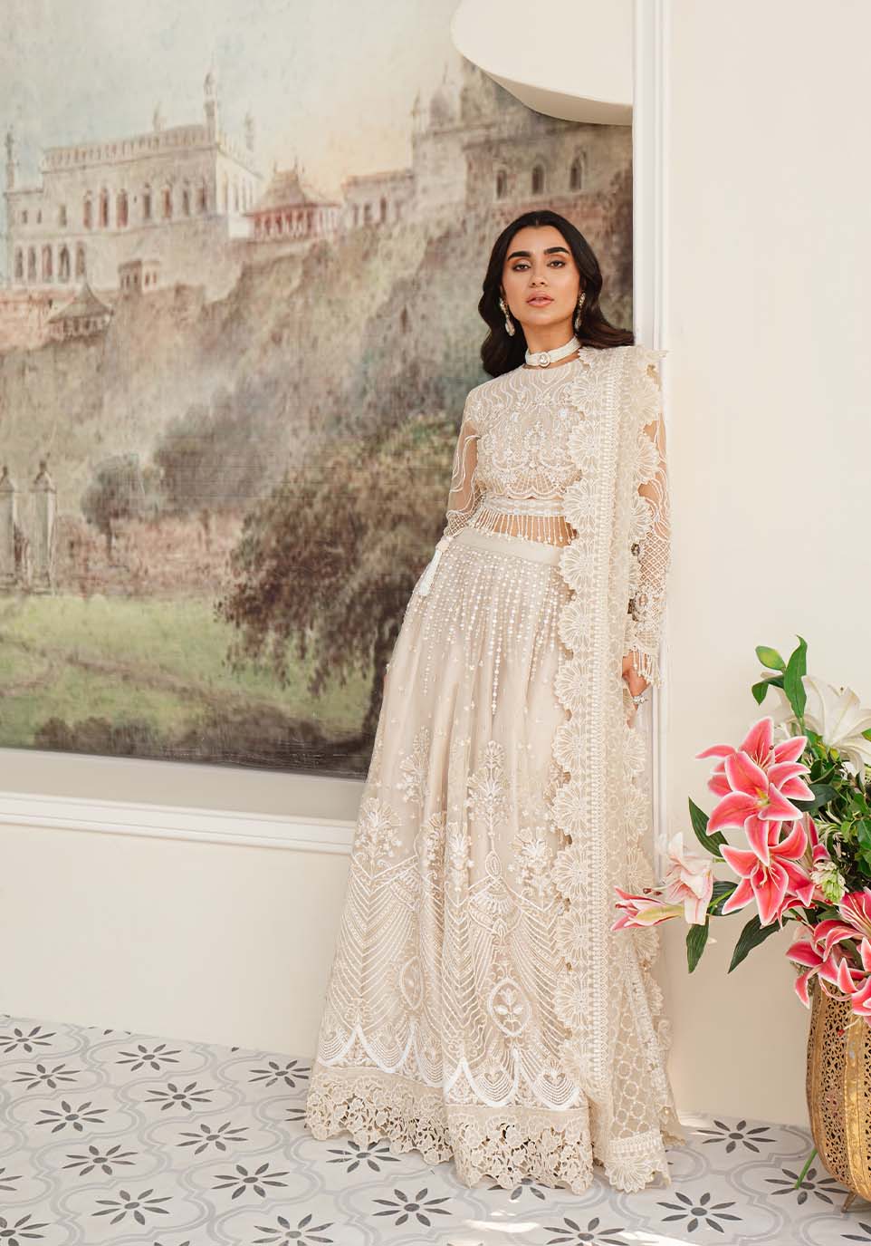 Zarqash | Rubaai Wedding Festive 23 | Arela by Zarqash - Designer Dress - Type: Bridal - Available at Sana Yasir - 100% Original