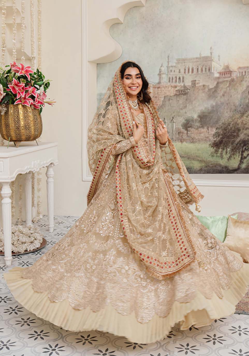 Zarqash | Rubaai Wedding Festive 23 | Deya by Zarqash - Designer Dress - Type: Bridal - Available at Sana Yasir - 100% Original