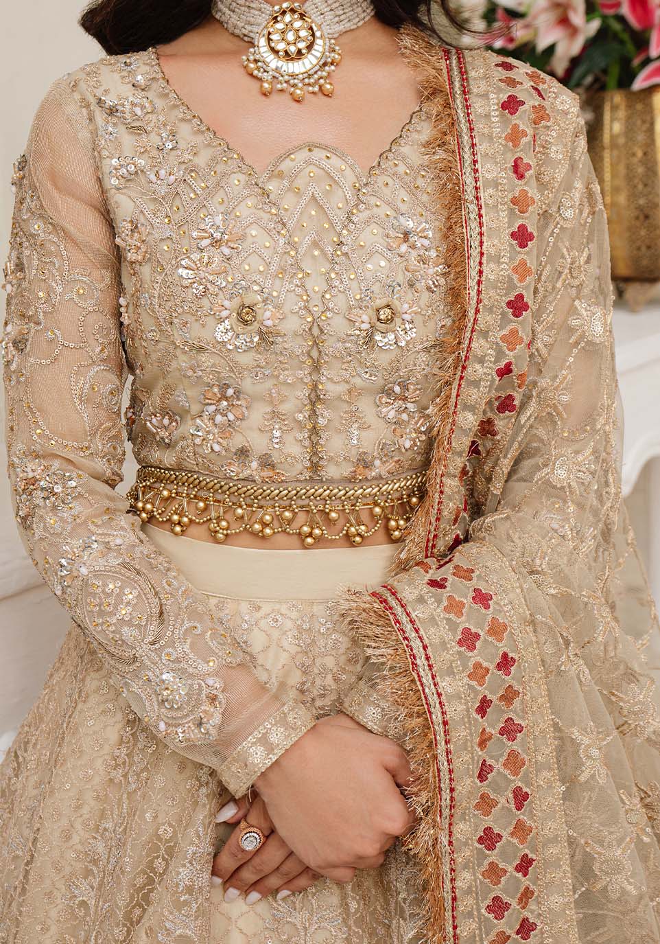 Zarqash | Rubaai Wedding Festive 23 | Deya by Zarqash - Designer Dress - Type: Bridal - Available at Sana Yasir - 100% Original