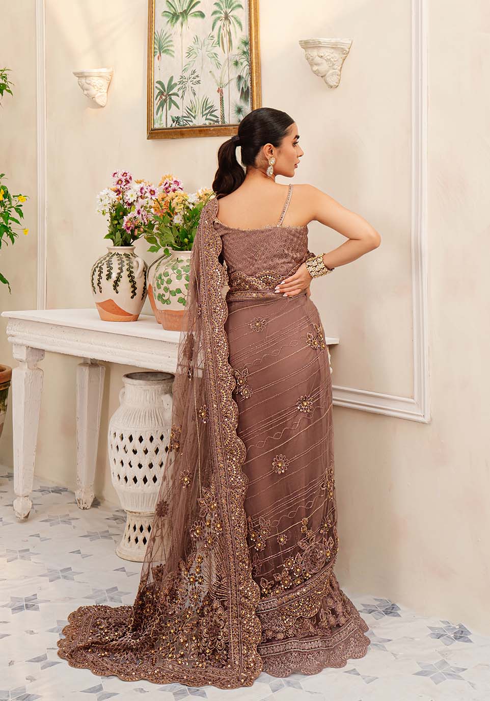 Zarqash | Rubaai Wedding Festive 23 | Nora by Zarqash - Designer Dress - Type: Formal - Available at Sana Yasir - 100% Original
