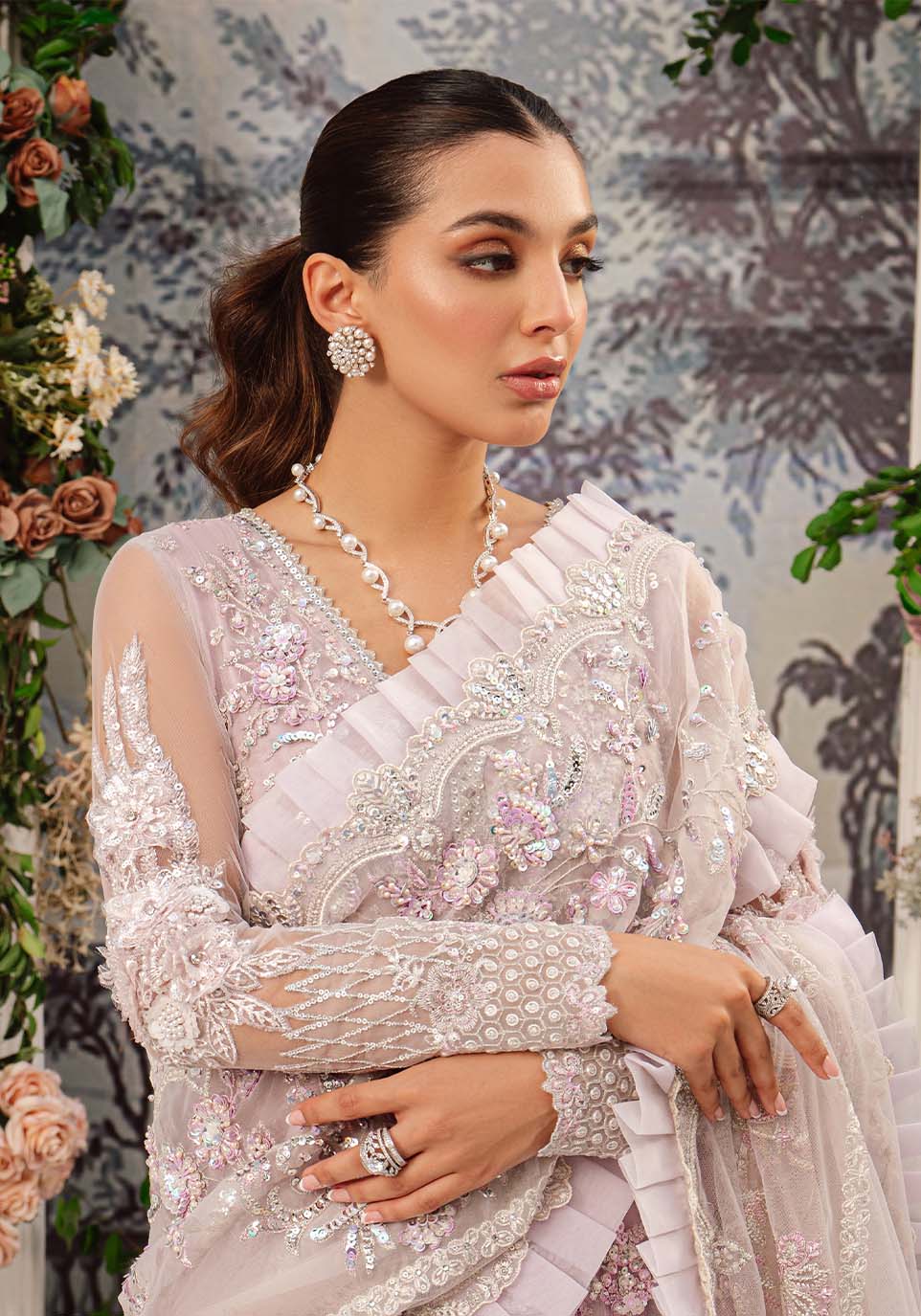 Zarqash | Rubaai Wedding Festive 23 | Rosela by Zarqash - Designer Dress - Type: Bridal - Available at Sana Yasir - 100% Original