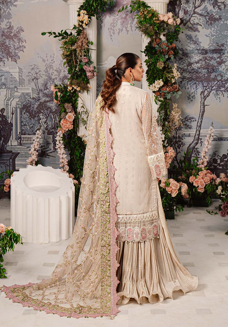 Zarqash | Rubaai Wedding Festive 23 | Yara by Zarqash - Designer Dress - Type: Formal - Available at Sana Yasir - 100% Original