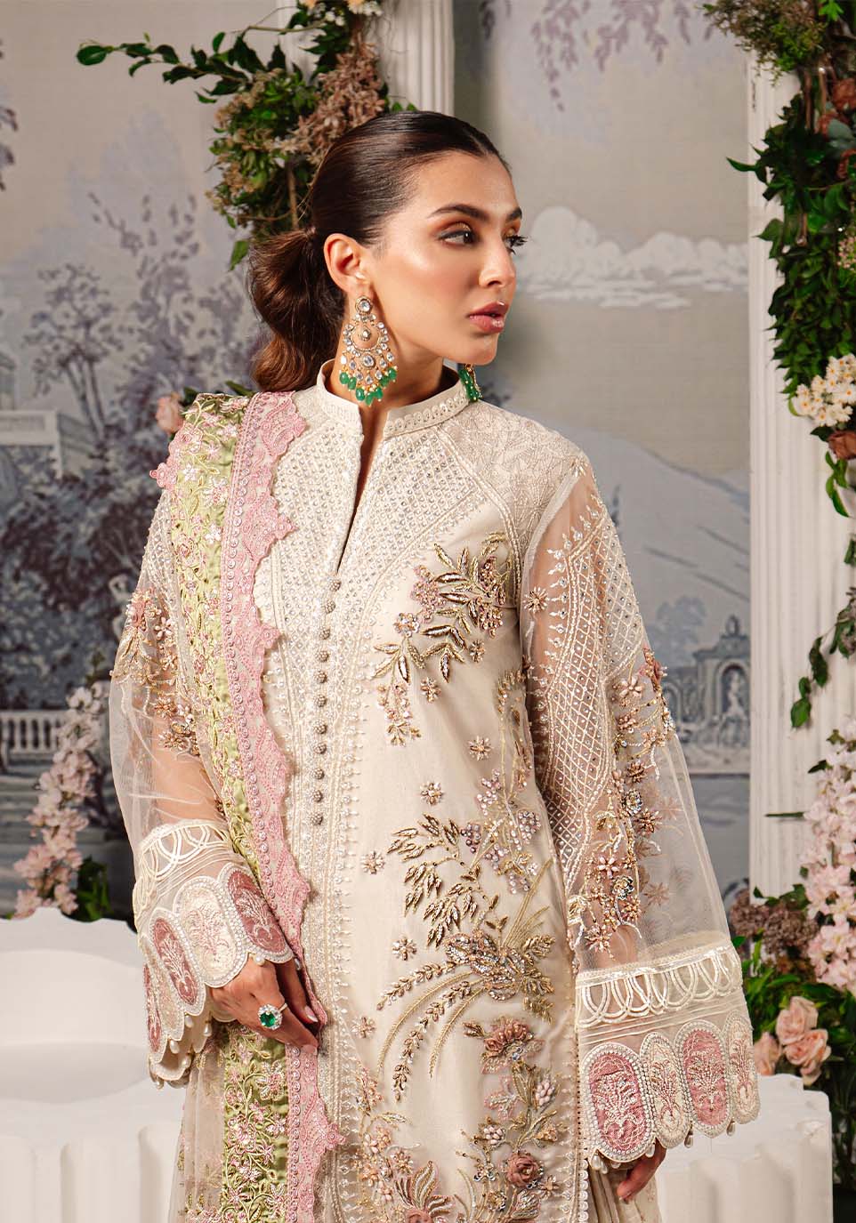 Zarqash | Rubaai Wedding Festive 23 | Yara by Zarqash - Designer Dress - Type: Formal - Available at Sana Yasir - 100% Original