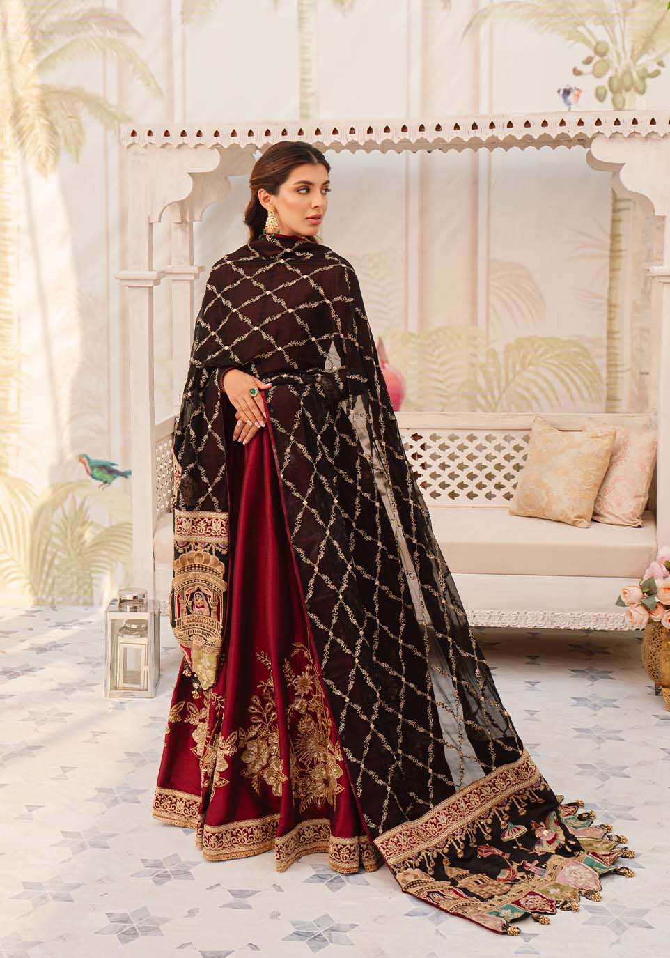 Zarqash | Rubaai Wedding Festive 23 | Zane by Zarqash - Designer Dress - Type: Formal - Available at Sana Yasir - 100% Original