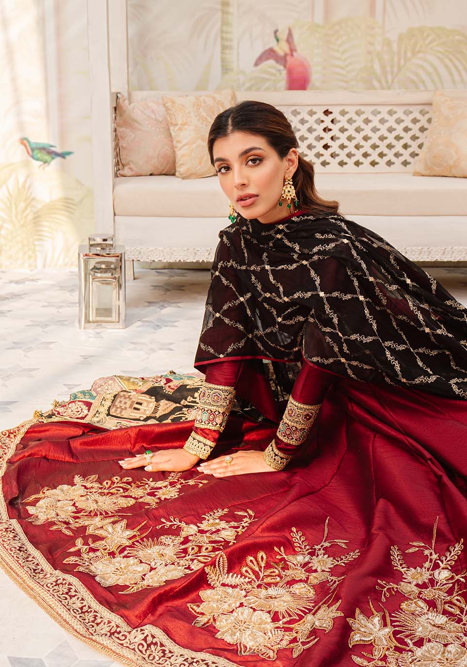 Zarqash | Rubaai Wedding Festive 23 | Zane by Zarqash - Designer Dress - Type: Formal - Available at Sana Yasir - 100% Original
