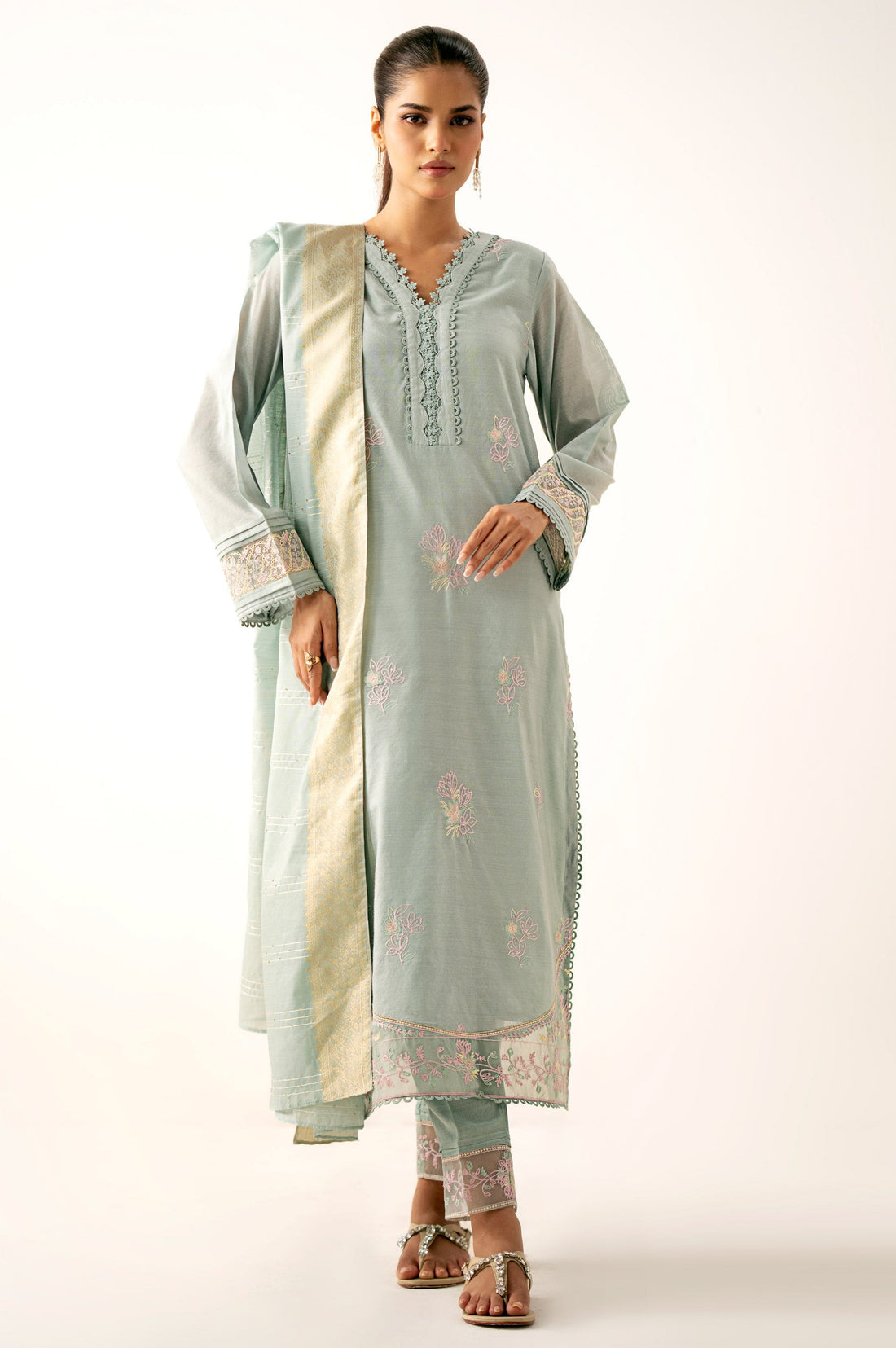 Zeen | Winter Collection | Paper Cotton 35 by Zeen - Designer Dress - Type: Ladies Clothes - Available at Sana Yasir - 100% Original