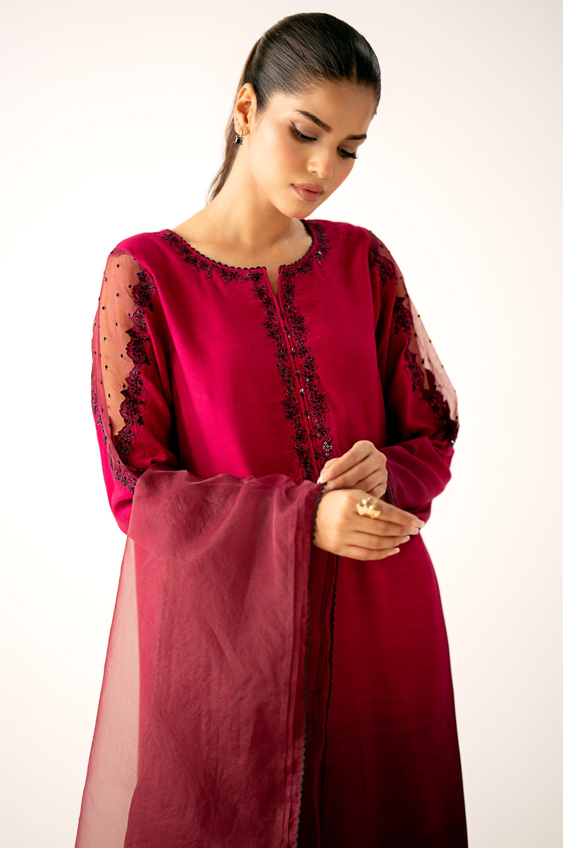 Zeen | Winter Collection | Raw Silk 15 by Zeen - Designer Dress - Type: Ladies Clothes - Available at Sana Yasir - 100% Original