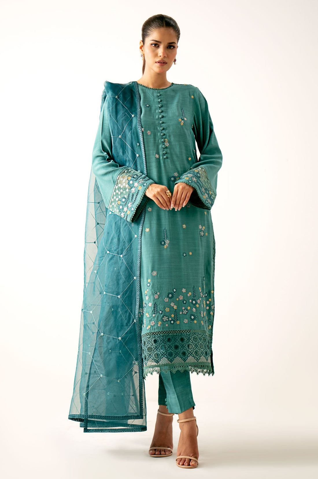 Zeen | Winter Collection | Raw Silk 33 by Zeen - Designer Dress - Type: Ladies Clothes - Available at Sana Yasir - 100% Original