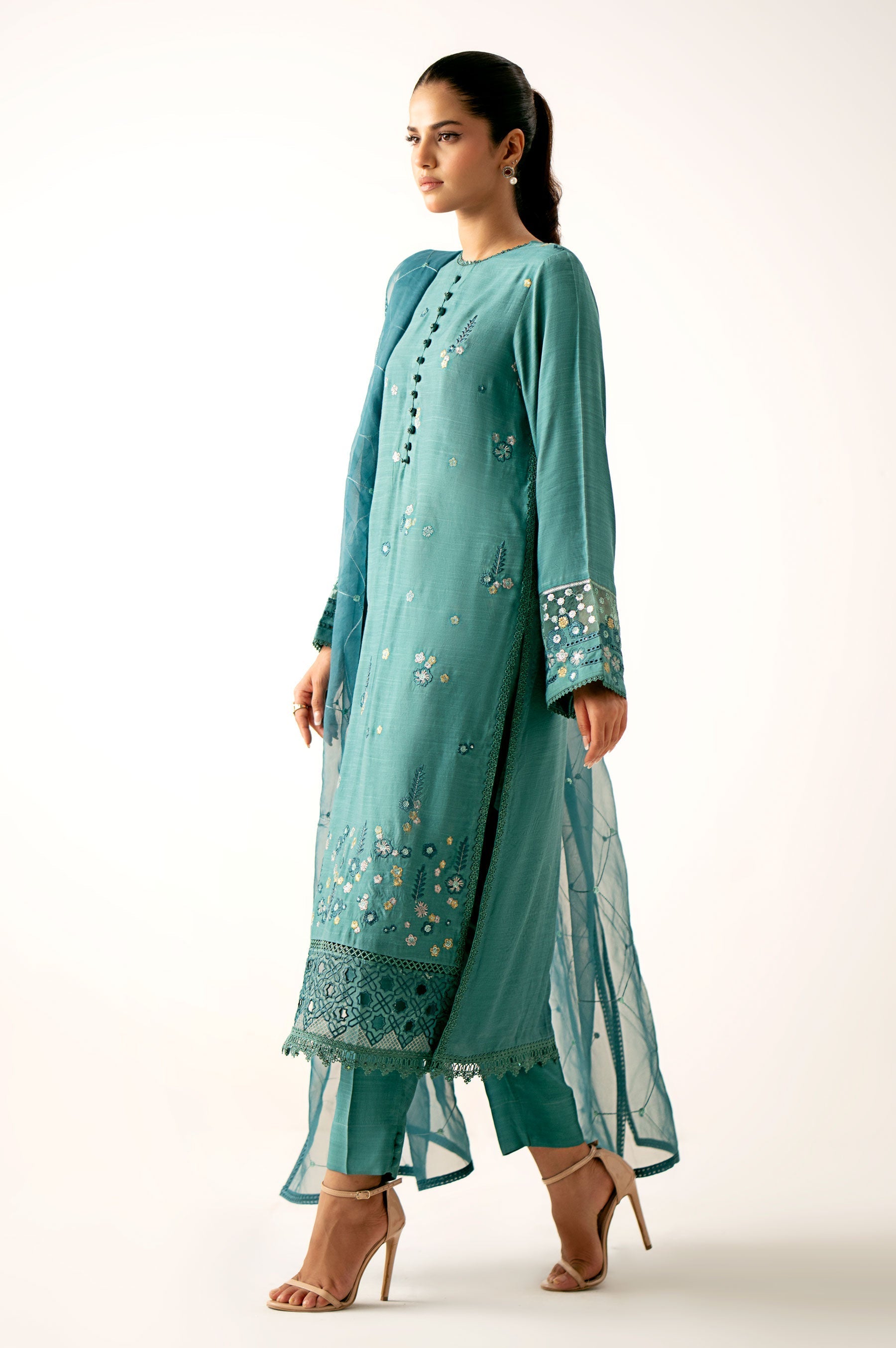 Zeen | Winter Collection | Raw Silk 33 by Zeen - Designer Dress - Type: Ladies Clothes - Available at Sana Yasir - 100% Original
