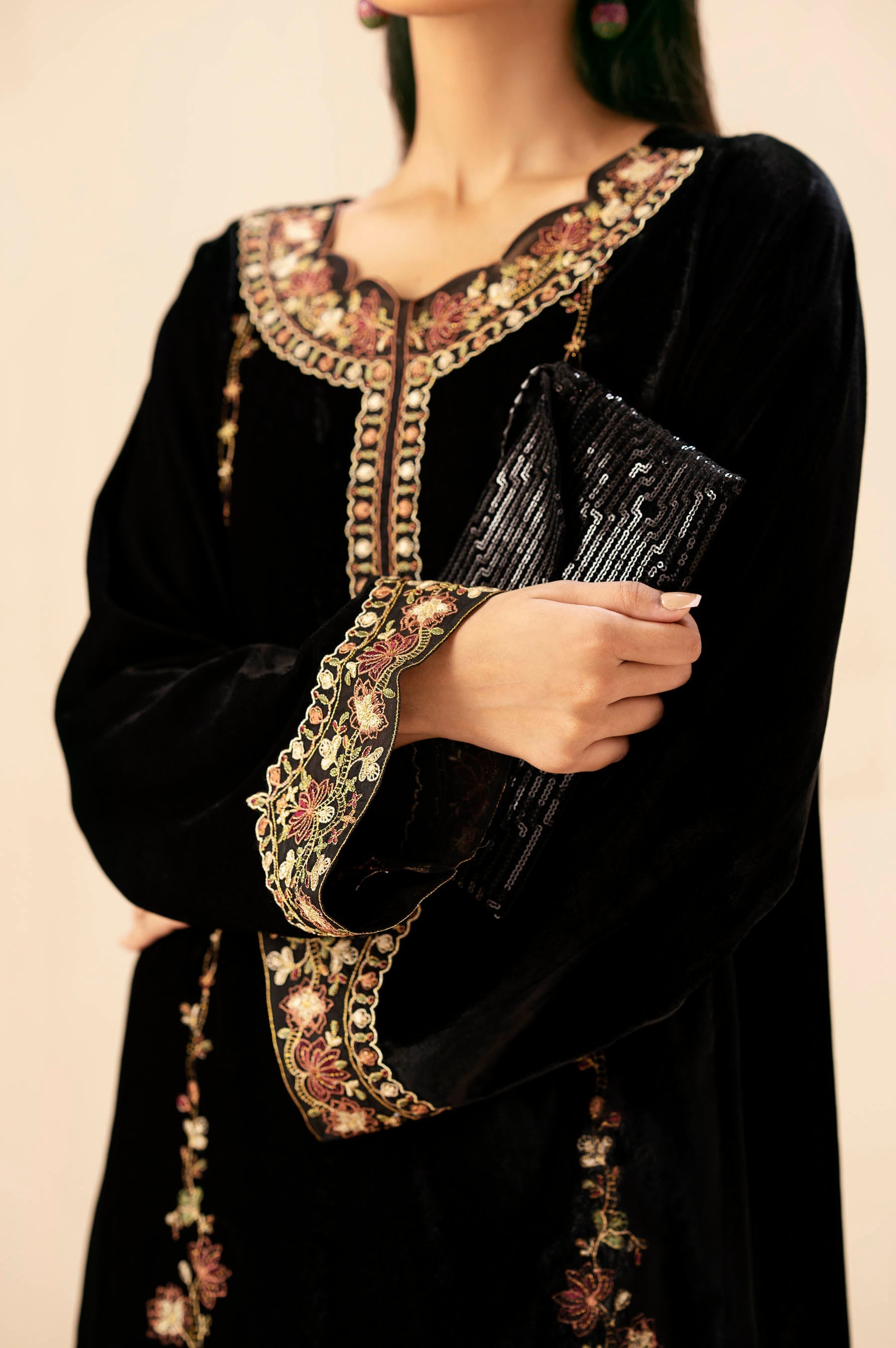 Zeen | Winter Collection | Velvet 08 by Zeen - Designer Dress - Type: Ladies Clothes - Available at Sana Yasir - 100% Original