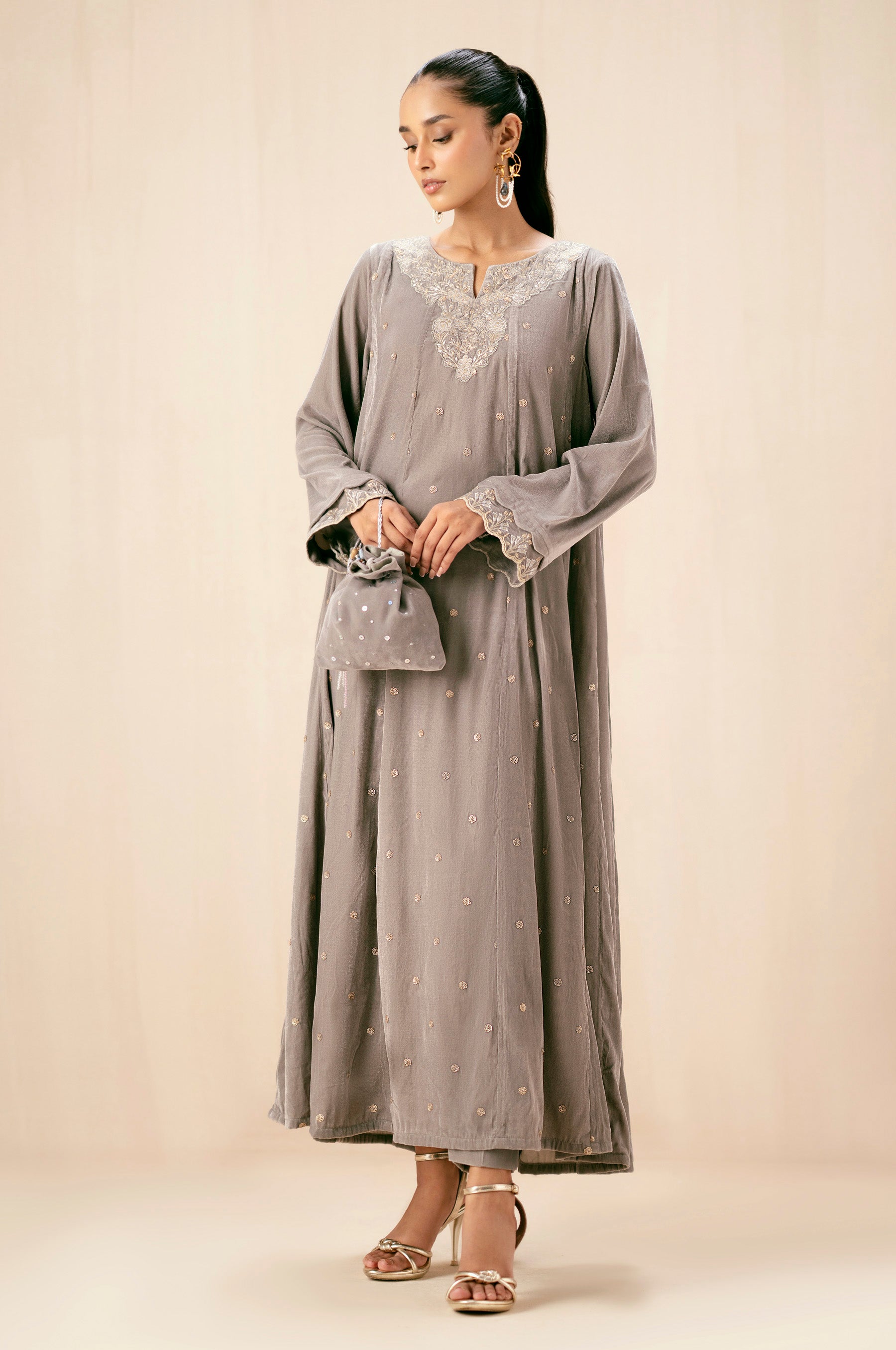 Zeen | Winter Collection | Velvet 09 by Zeen - Designer Dress - Type: Ladies Clothes - Available at Sana Yasir - 100% Original