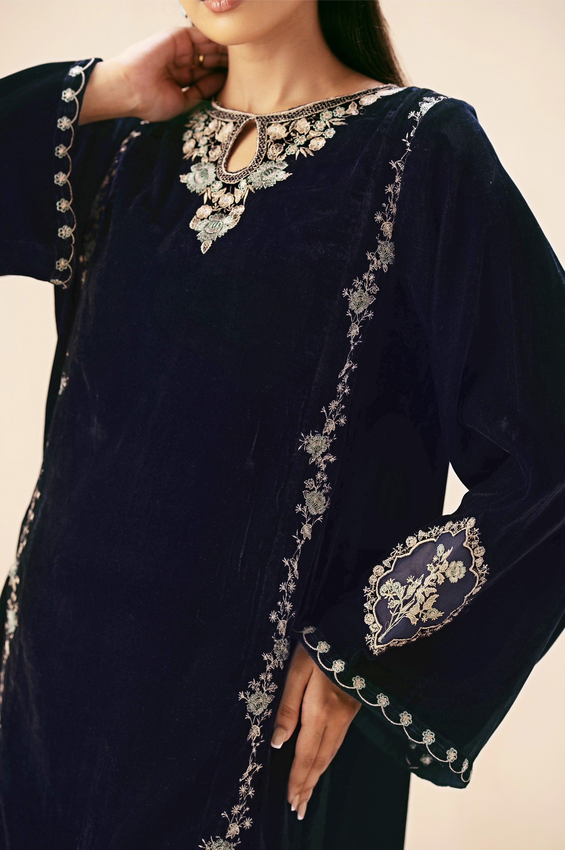 Zeen | Winter Collection | Velvet 10 by Zeen - Designer Dress - Type: Ladies Clothes - Available at Sana Yasir - 100% Original