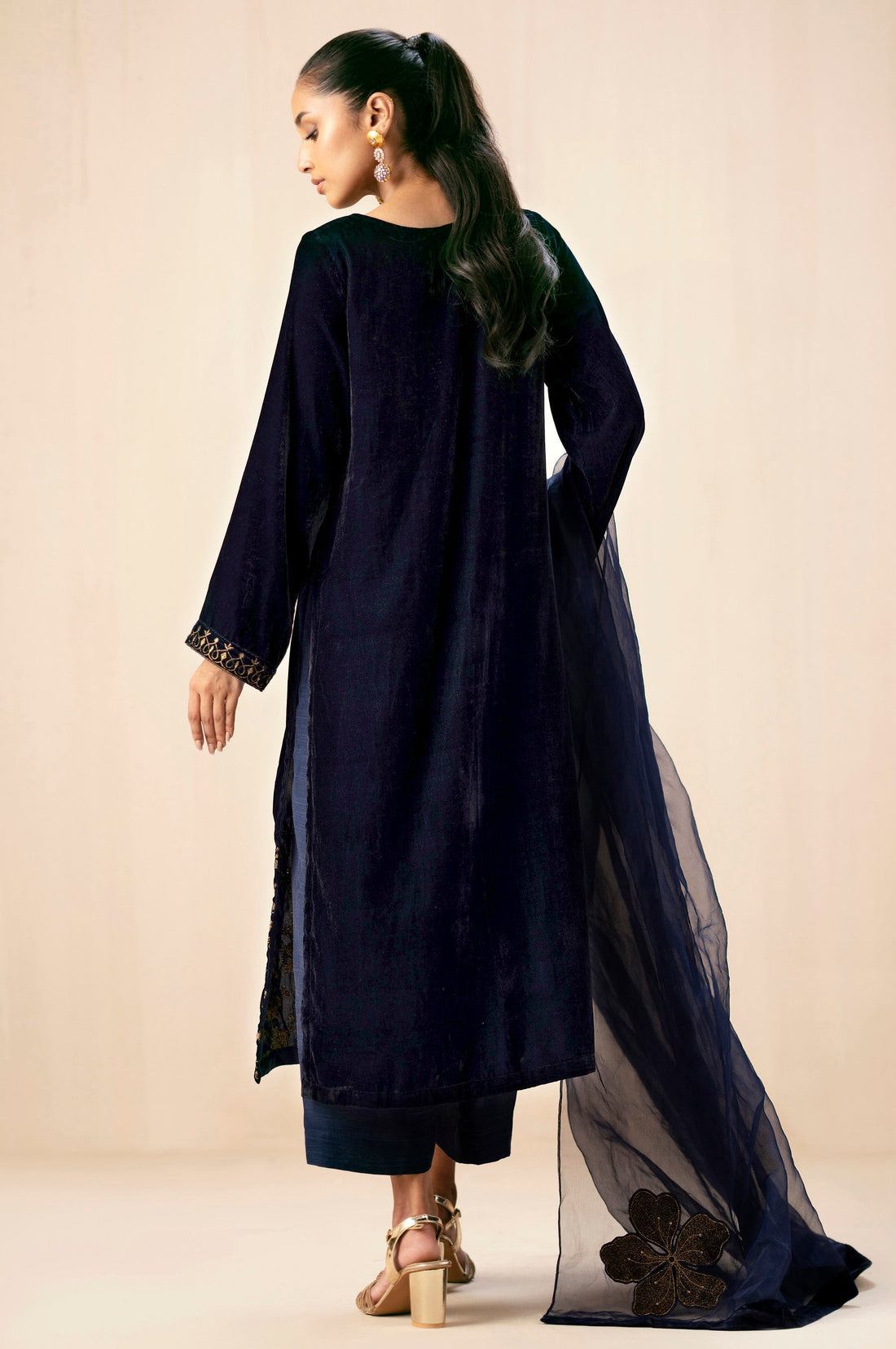 Zeen | Winter Collection | Velvet 13 by Zeen - Designer Dress - Type: Ladies Clothes - Available at Sana Yasir - 100% Original