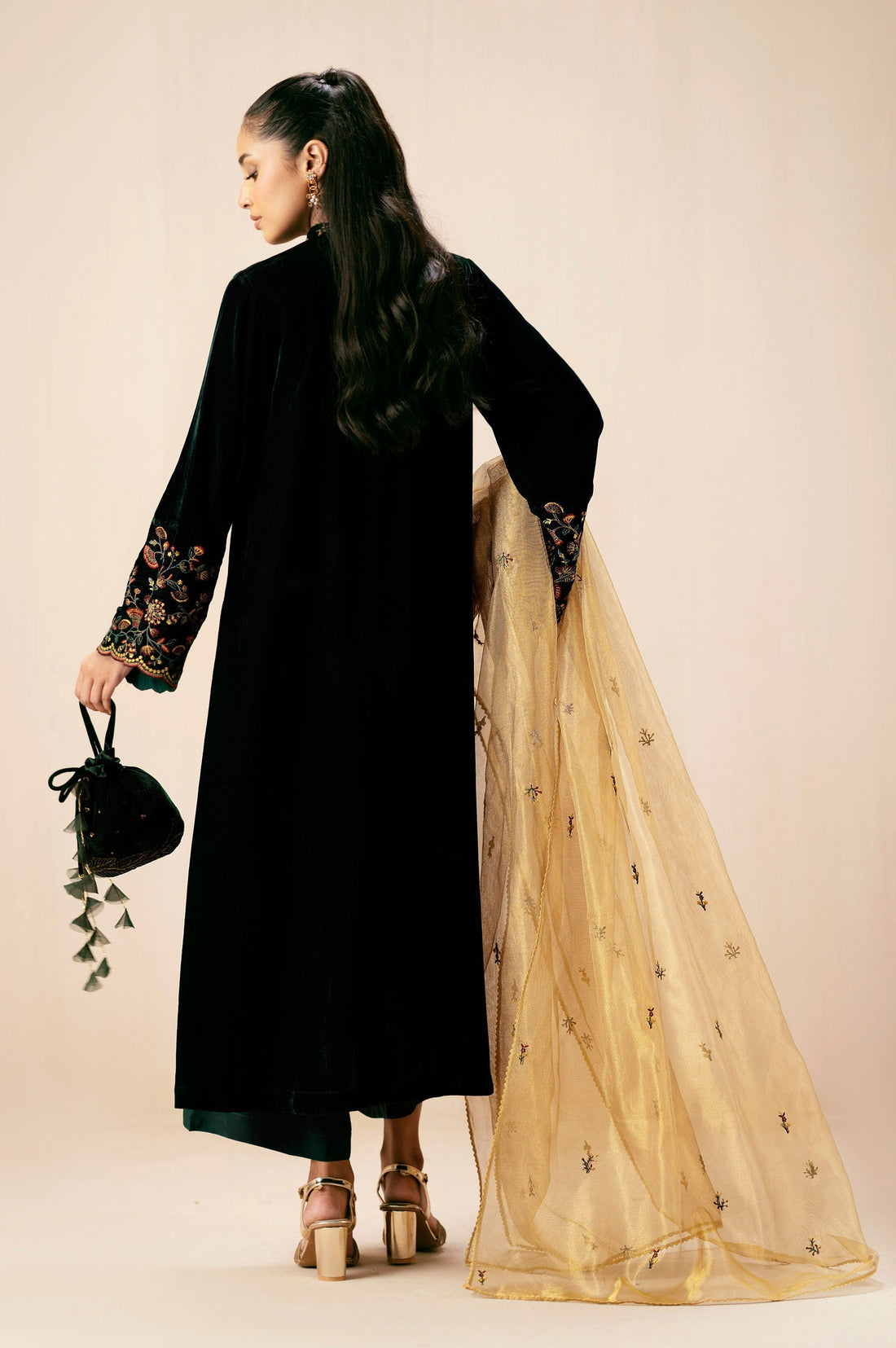 Zeen | Winter Collection | Velvet 14 by Zeen - Designer Dress - Type: Ladies Clothes - Available at Sana Yasir - 100% Original