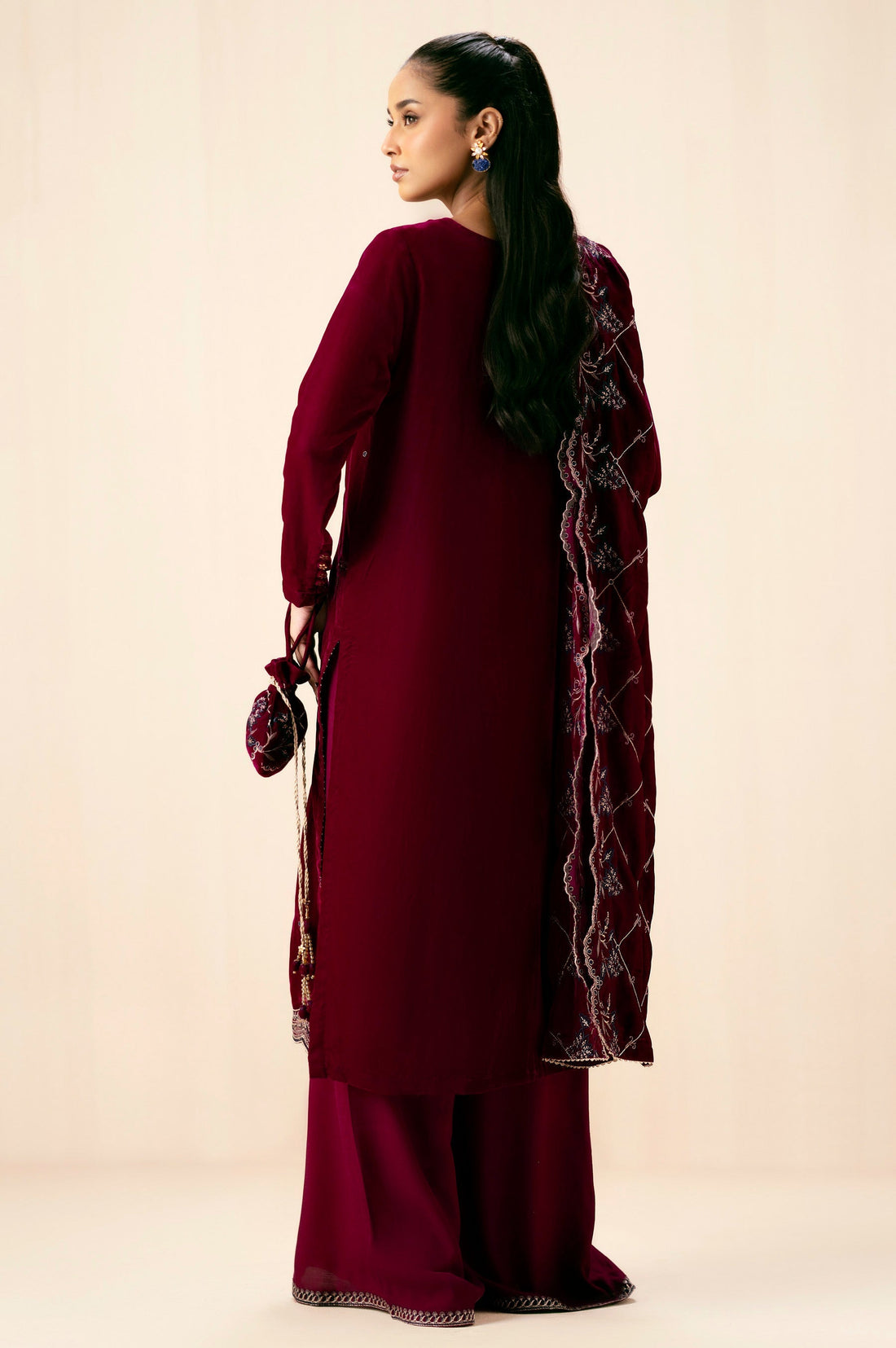 Zeen | Winter Collection | Velvet 25 by Zeen - Designer Dress - Type: Ladies Clothes - Available at Sana Yasir - 100% Original