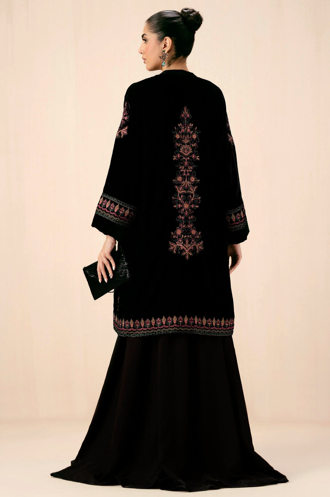 Zeen | Winter Collection | Velvet Jacket 03 by Zeen - Designer Dress - Type: Ladies Clothes - Available at Sana Yasir - 100% Original
