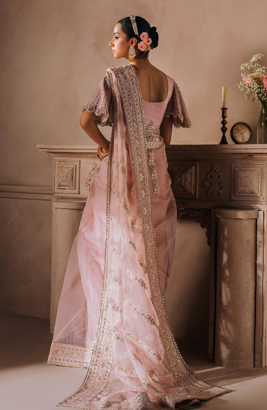 Zevk | Malika Jaan Bridals | MALLIKA JAAN by Zevk - Designer Dress - Type: Ladies Clothes - Available at Sana Yasir - 100% Original