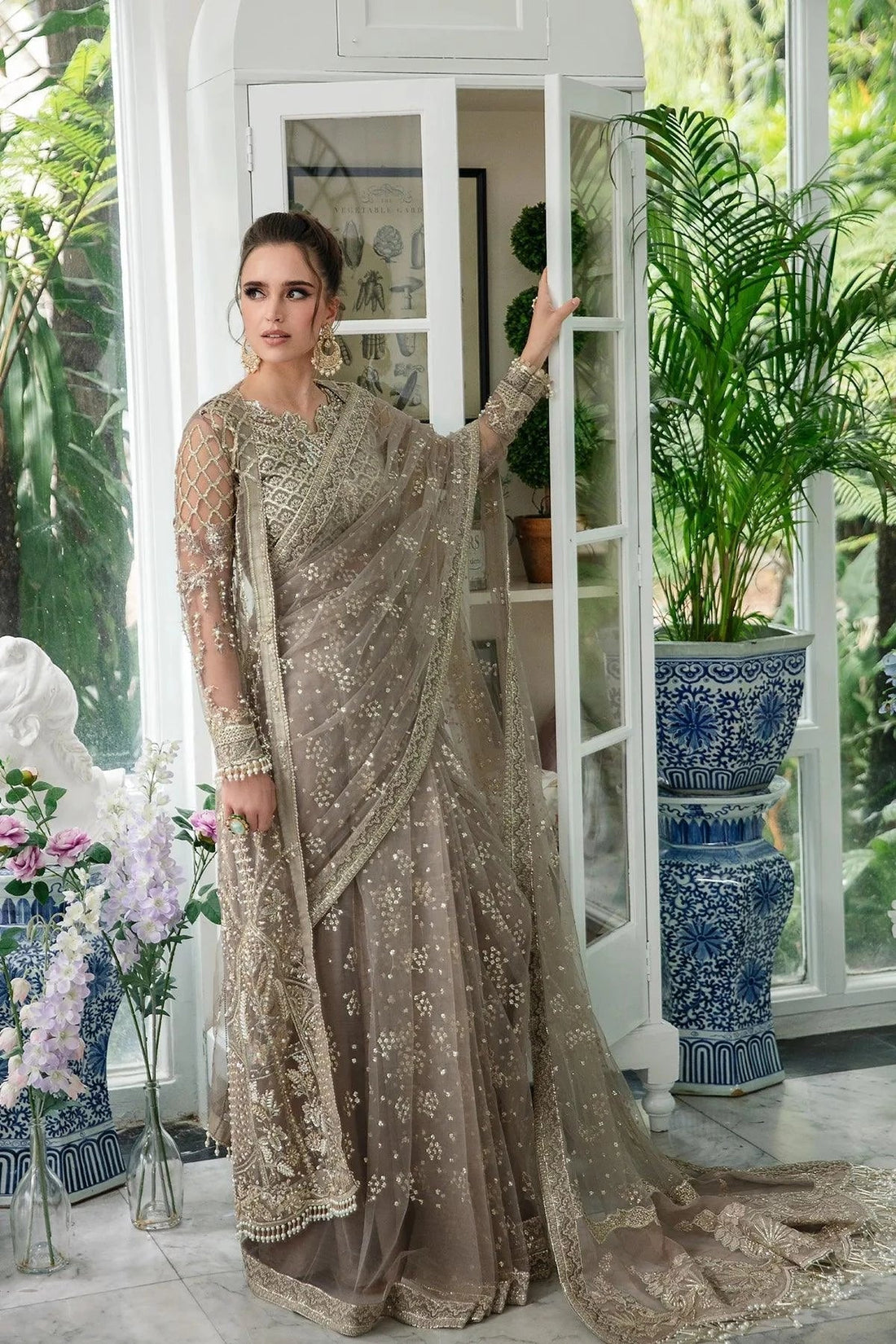 AJR Couture | Alif Luxury Wedding Formals 23 | Azalea by AJR Couture - Designer Dress - Type: Bridal - Available at Sana Yasir - 100% Original