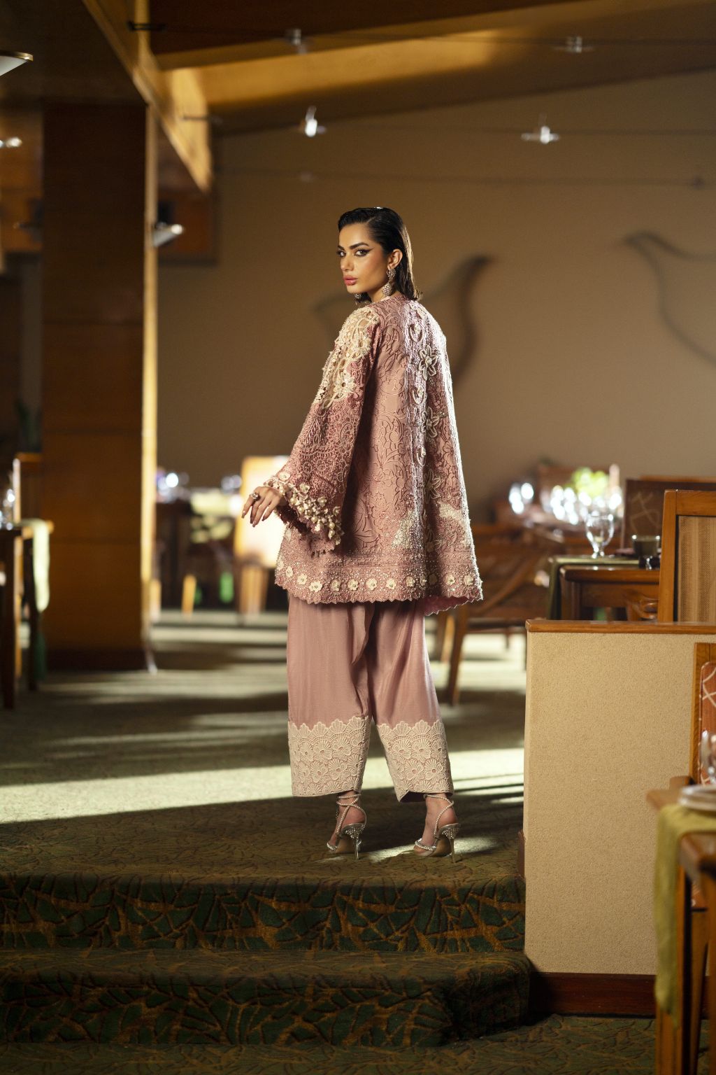 AJR Couture | Cutwork Edit 24 | MARLOT by AJR Couture - Designer Dress - Type: Ladies Clothes - Available at Sana Yasir - 100% Original