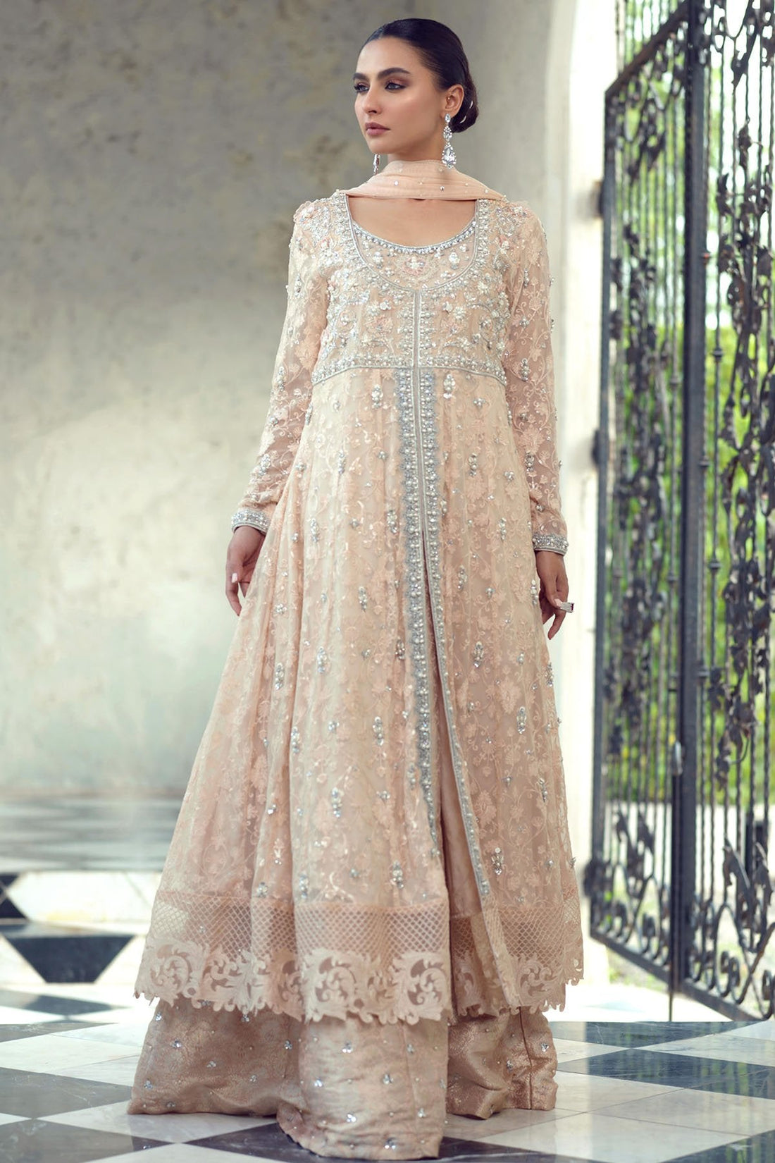 Sana Abbas | Wedding Formals | Coral Reef by Sana Abbas - Designer Dress - Type: Ladies Clothes - Available at Sana Yasir - 100% Original