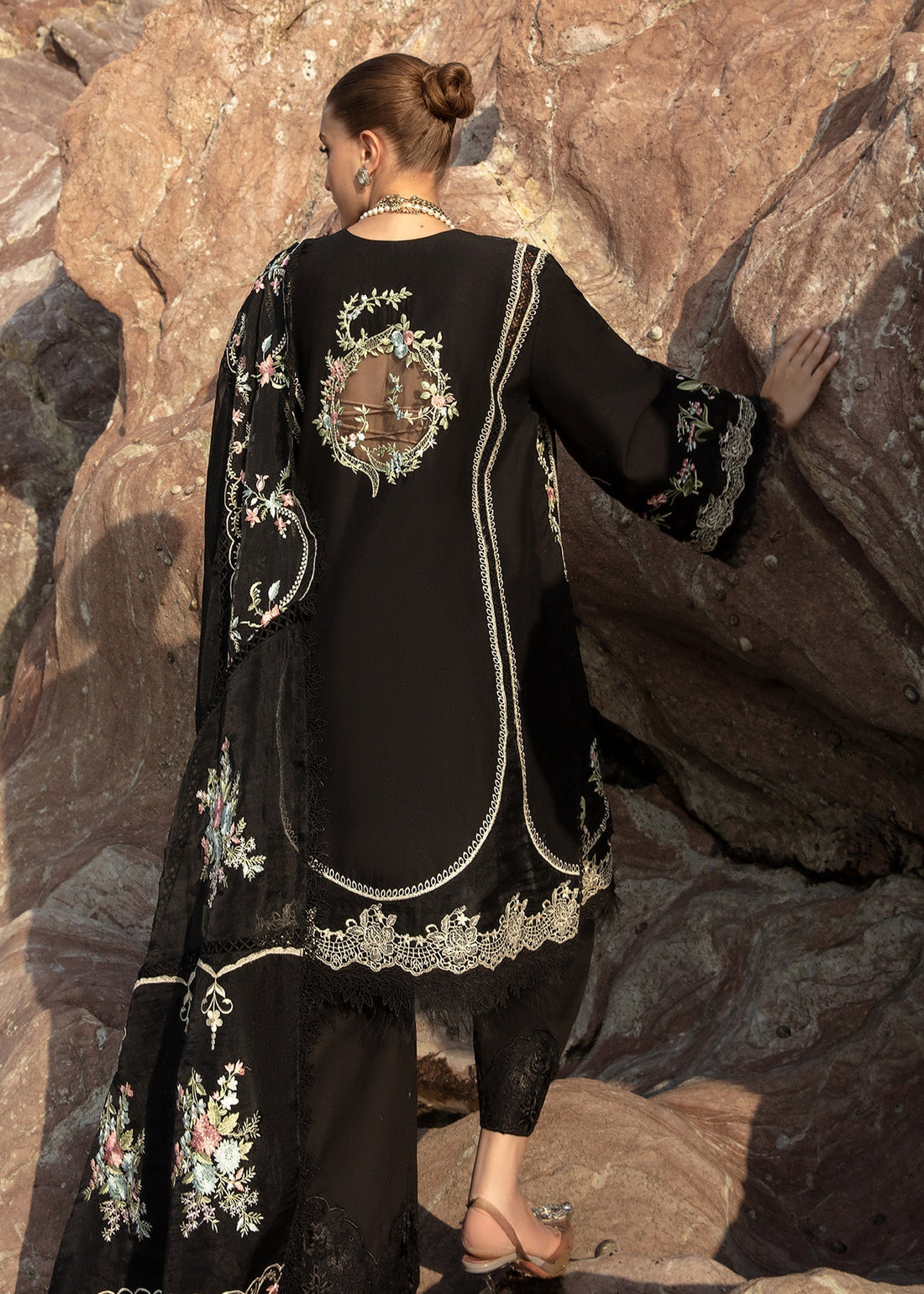 Crimson | Lawn 24 | Lolita - Onyx by Crimson - Designer Dress - Type: Luxury - Available at Sana Yasir - 100% Original