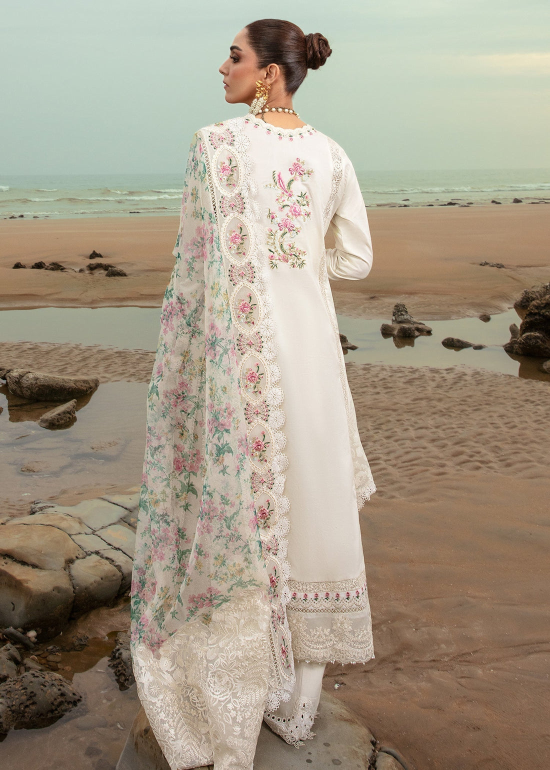 Crimson | Lawn 24 | Dove's Song - Cloud by Crimson - Designer Dress - Type: Luxury - Available at Sana Yasir - 100% Original