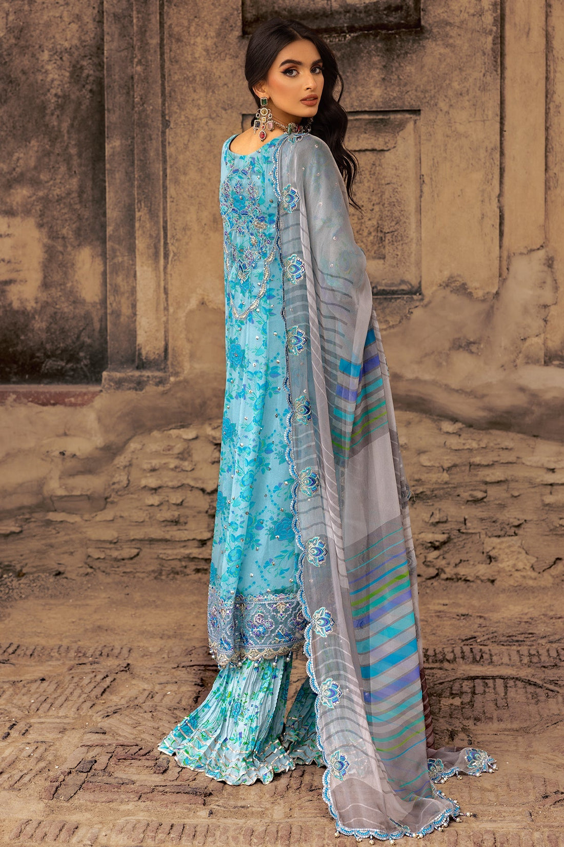 Charizma | Vasl Chiffon Collection | VSL25-10 by Charizma - Designer Dress - Type: Ladies Clothes - Available at Sana Yasir - 100% Original